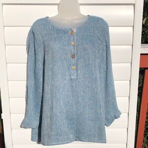 Soft Surroundings Bundle of 2 blouses